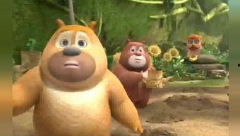 呆呆熊吃瓜,呆呆熊的甜蜜瓜果时光